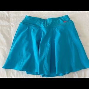 Blue tennis skirt!
